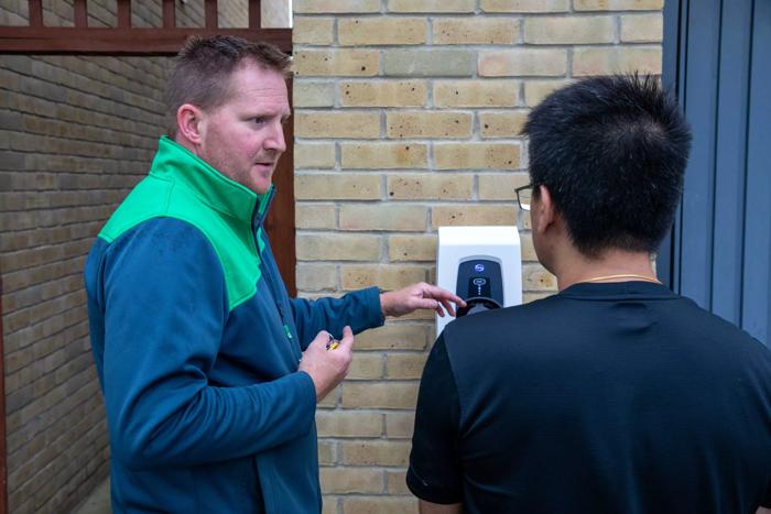 A step-by-step guide to an EV charger installation with OVO